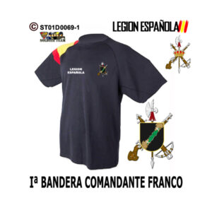 Camiseta Iª Bandera Comandante Franco - Legión Española