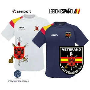 Camiseta IIª Bandera Carlos V - Legión Española