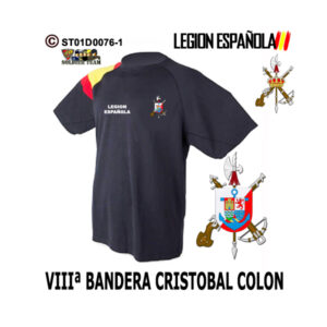 Camiseta VIIIª Bandera Cristóbal Colon Legión Española