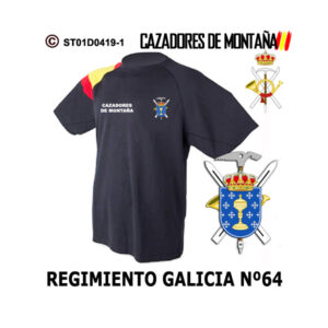 Camiseta Regimiento Galicia 64 – Cazadores de Montaña
