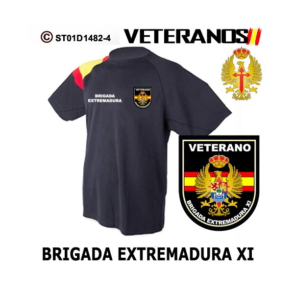 taller Suburbio Vagabundo Camiseta Veterano Brigada Extremadura XI - TotemTeams