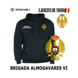 Sudadera-capucha Brigada Almogávares VI