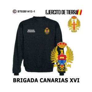 Sudadera-clásica Brigada Canarias XVI
