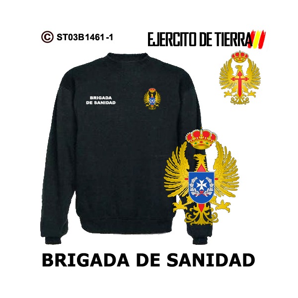 Sudadera-clásica Brigada de Sanidad