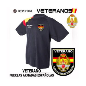 Camiseta Veterano Fuerzas Armadas Españolas