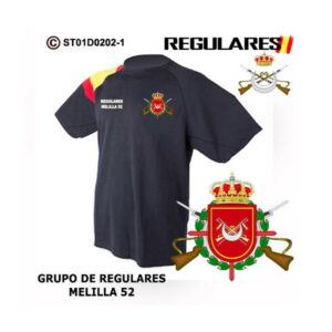 Camiseta Melilla 52 Grupo de Regulares