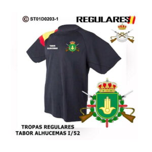 Camiseta Tabor Alhucemas I/52 Grupo de Regulares
