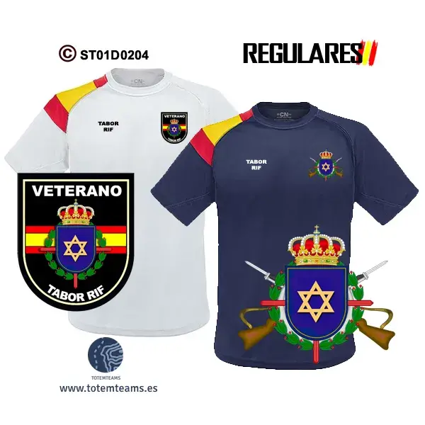 Camiseta Tabor Rif II/52 Grupo de Regulares