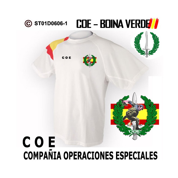 Camiseta Guerrillero Boina Verde – COE Compañías Operaciones Especiales - Imagen 3