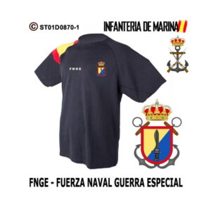 Camiseta-bandera FNGE – Fuerza Naval Guerra Especial Infantería de Marina