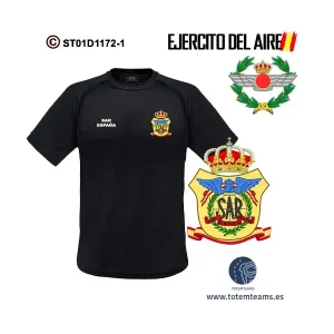 Camiseta SAR Servicio Aéreo de Rescate - Ejercito del Aire - Imagen 4