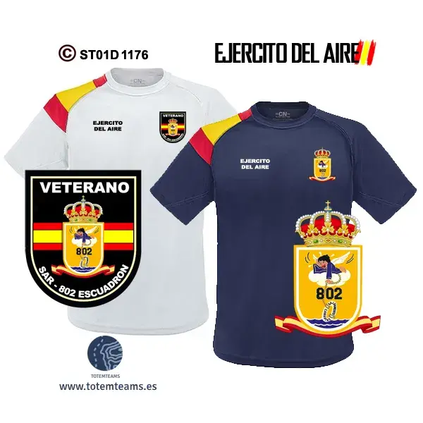 Camiseta 802 Escuadrón SAR – Ejercito del Aire