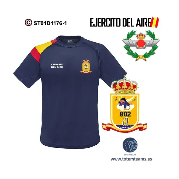 Camiseta 802 Escuadrón SAR – Ejercito del Aire - Imagen 2