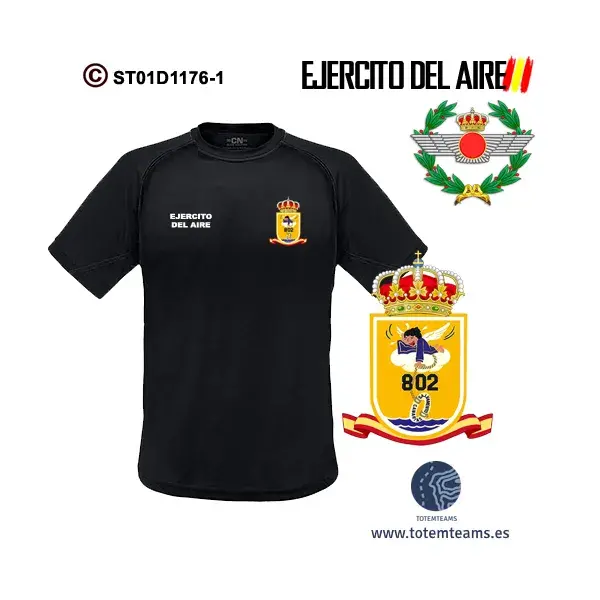Camiseta 802 Escuadrón SAR – Ejercito del Aire - Imagen 4