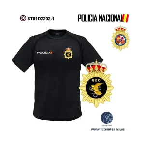 Camiseta GEO Grupo Especial de Operaciones Policía Nacional - Imagen 4