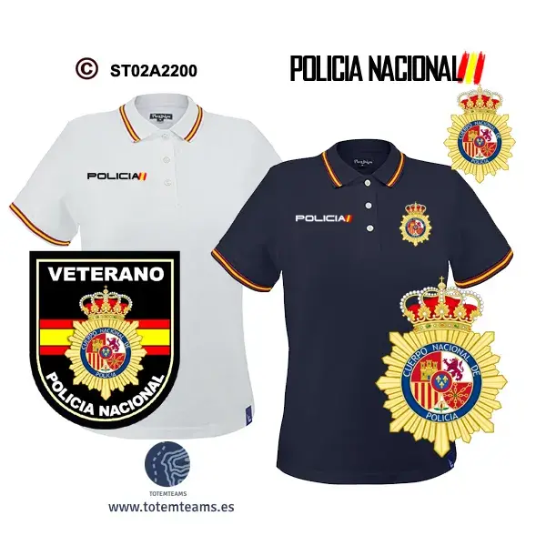 Polo Policía Nacional Escudo Genérico