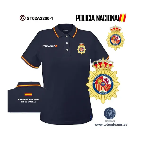 Polo Policía Nacional Escudo Genérico - Imagen 3