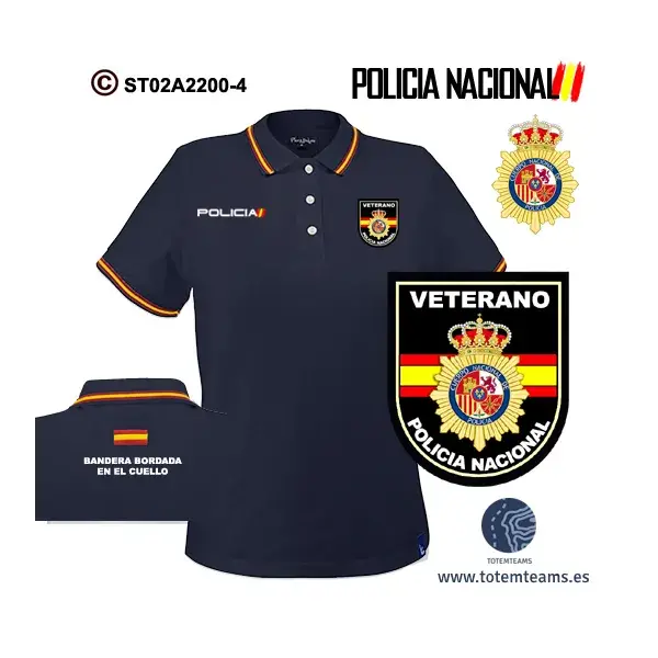 Polo Policía Nacional Escudo Genérico - Imagen 5