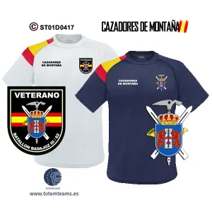 Camiseta Batallón Badajoz III/62 Cazadores de Montaña