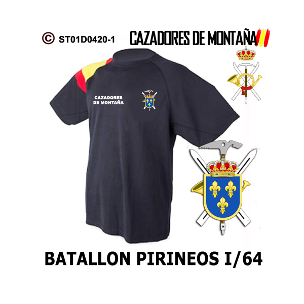 Memorándum abogado Conquista Camiseta Batallón Pirineos I/64 - TotemTeams