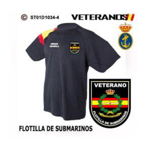 Camiseta Veterano Flotilla de Submarinos Armada Española
