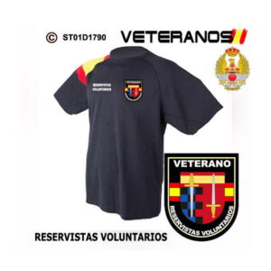 Camiseta Veterano Reservistas Voluntarios Fuerzas Armadas