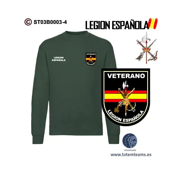 Sudadera-clásica Cristo de la Buena Muerte Legión Española - Imagen 5