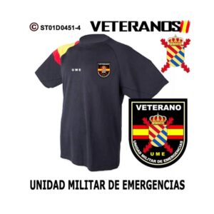 Camiseta Veterano UME - Unidad Militar de Emergencias