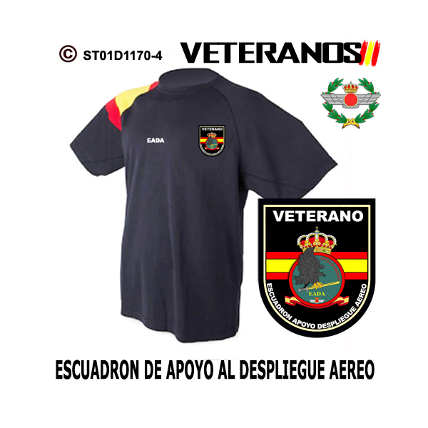 Camiseta-Bandera Veterano Ejercito del - TotemTeams
