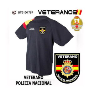 Camiseta Policía Nacional Veterano