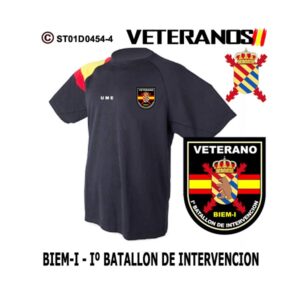 Camiseta Veterano BIEM I Batallón Intervención de Emergencias UME