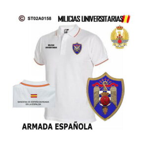 Polo BanderaM1 Armada Española Milicias Universitarias