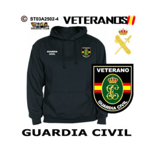 Sudadera-capucha Veterano GC Guardia Civil