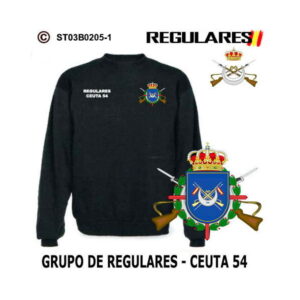 Sudadera-clásica Ceuta 54 Grupo de Regulares