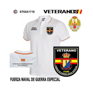 Polo bandera Veterano de Fuerza de Guerra Naval Armada Española
