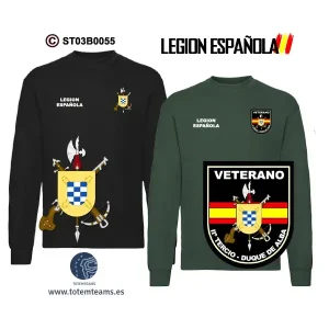 Sudadera-clasica IIº Tercio Duque de Alba Legión Española