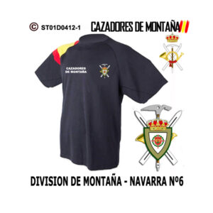 Camiseta División de Montaña Navarra Nº6 -