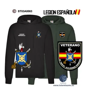 Sudadera-capucha IVº Tercio Alejandro Farnesio - Legión Española