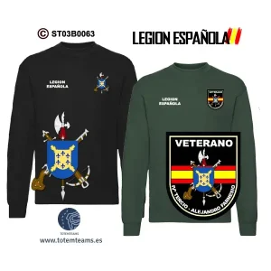 Sudadera-clásica IVº Tercio Alejandro Farnesio - Legión Española