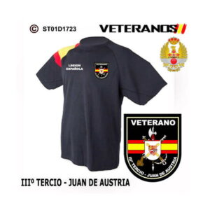 Camiseta Veterano IIIº Tercio - Juan de Austria