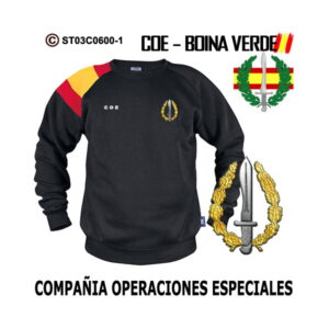 Sudadera-bandera COE Compañías Operaciones Especiales