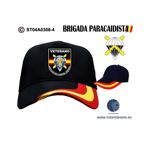 Gorra Batallón del Cuartel General BRIPAC - Imagen 3