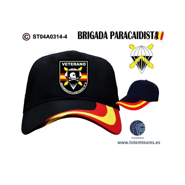 Gorra Regimiento Lusitania Nº8 BRIPAC - Imagen 3