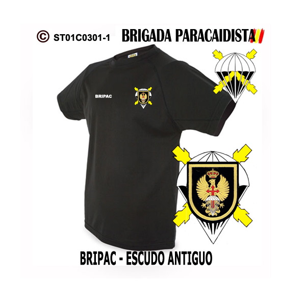 Camiseta técnica Escudo Antiguo BRIPAC