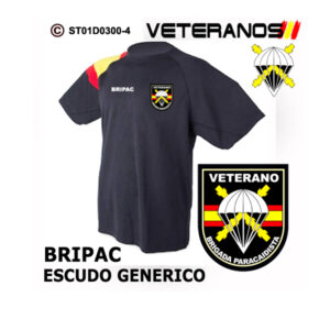 Camiseta Veterano BRIPAC - Escudo Genérico