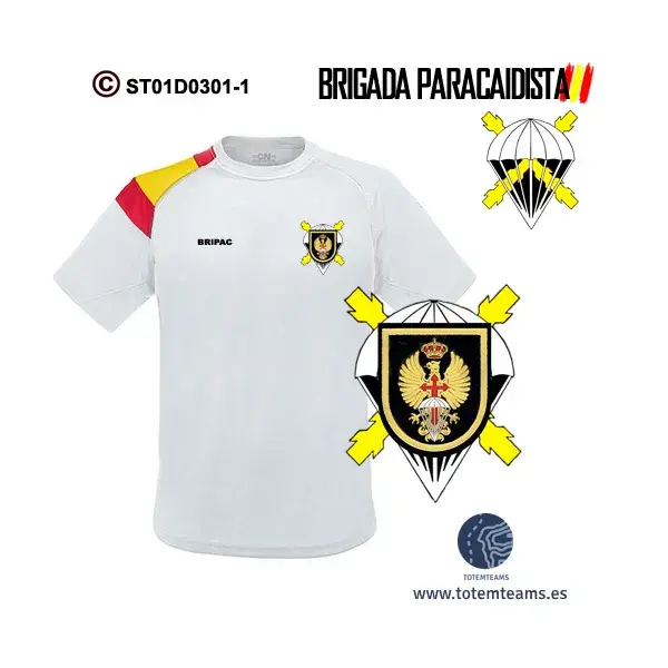 Camiseta Escudo Antiguo BRIPAC - Imagen 4