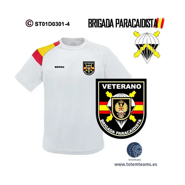 Camiseta Escudo Antiguo BRIPAC - Imagen 7