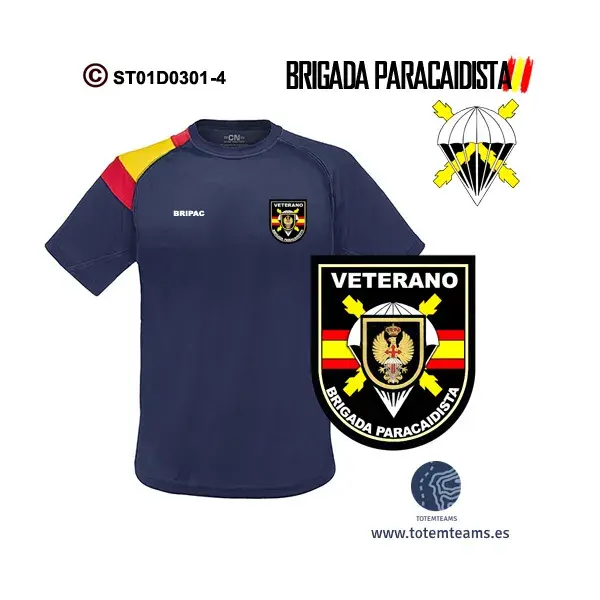 Camiseta Escudo Antiguo BRIPAC - Imagen 6