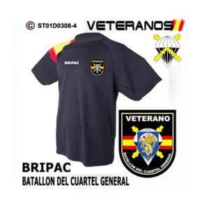 Camiseta Veterano Batallón del Cuartel General BRIPAC