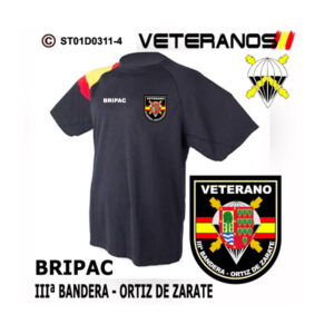 Camiseta Veterano IIIª Bandera Ortiz de Zarate BRIPAC